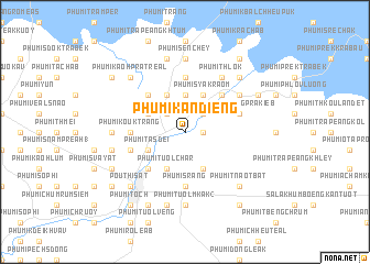 map of Phumĭ Kândiĕng