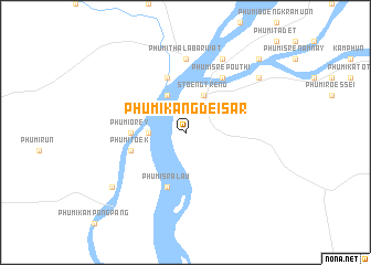 map of Phumĭ Kăng Dei Sâr