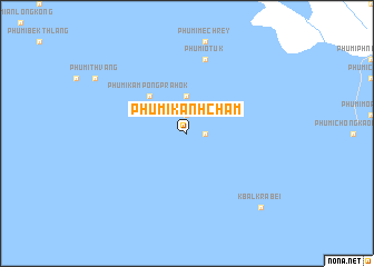 map of Phumĭ Kânhchâm