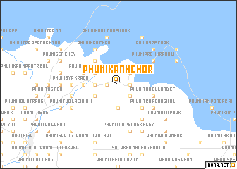 map of Phumĭ Kânhchôr