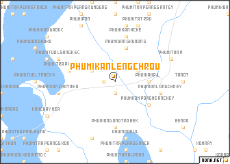 map of Phumĭ Kânlêng Chrŏu