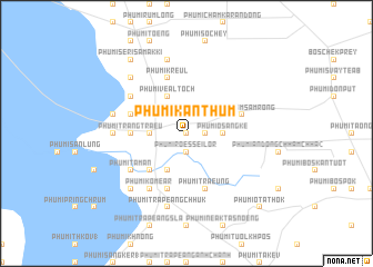 map of Phumĭ Kânthum