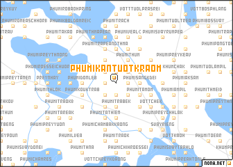 map of Phumĭ Kântuŏt Kraôm