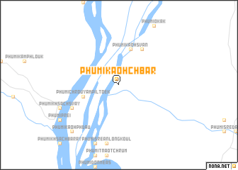 map of Phumĭ Kaôh Chbar