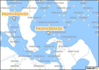 map of Phumĭ Kaôh Kŏk