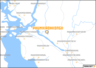 map of Phumĭ Kaôh Kŏng (1)