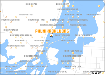 map of Phumĭ Kaôh Luŏng