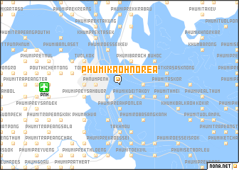 map of Phumĭ Kaôh Nôréa