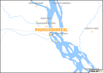 map of Phumĭ Kaôh Préal