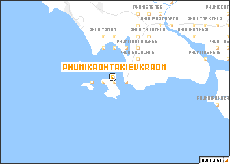 map of Phumĭ Kaôh Ta Kiĕv Kraôm