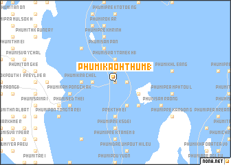 map of Phumĭ Kaôh Thum (1)