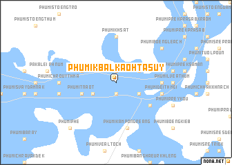 map of Phumĭ Kbal Kaôh Tasŭy