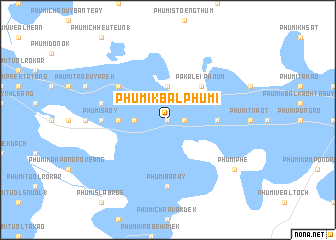 map of Phumĭ Kbal Phumĭ