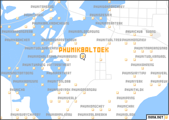 map of Phumĭ Kbal Tœ̆k