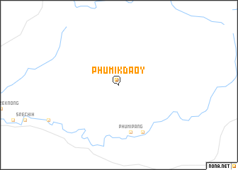 map of Phumĭ Kdaôy