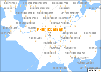 map of Phumĭ Kdei Sĕn