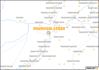 map of Phumĭ Kdŏl Kraôm