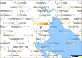 map of Phumĭ Kdŏl