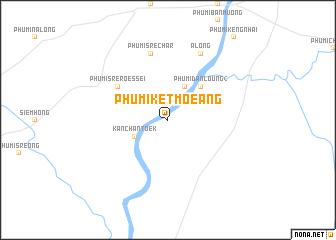 map of Phumĭ Két Mœăng