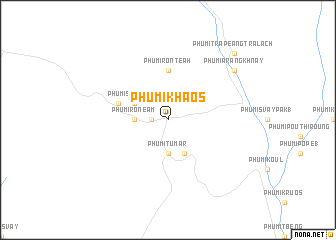 map of Phumĭ Khaôs
