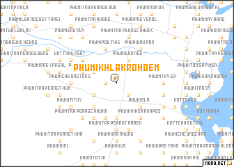 map of Phumĭ Khla Krôhœ̆m