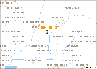 map of Phumĭ Khlat