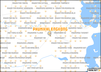 map of Phumĭ Khlêng Kóng