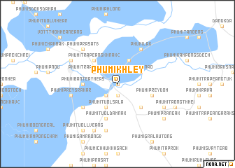 map of Phumĭ Khley