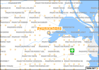 map of Phumĭ Khnâm (1)