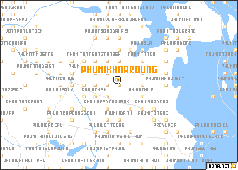 map of Phumĭ Khna Roŭng
