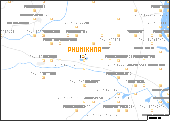 map of Phumĭ Khna