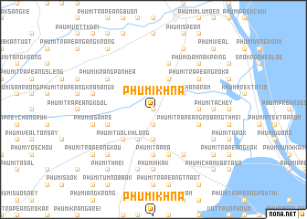 map of Phumĭ Khna