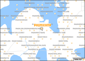 map of Phumĭ Khna