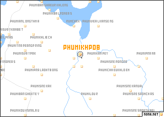 map of Phumĭ Khpôb