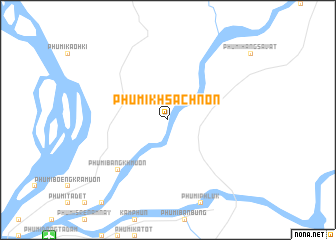 map of Phumĭ Khsăch Nón