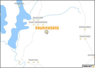 map of Phumĭ Khsâng