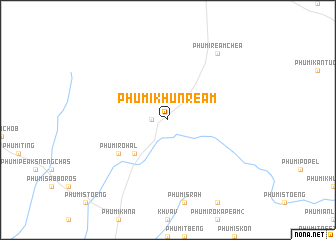 map of Phumĭ Khŭn Réam