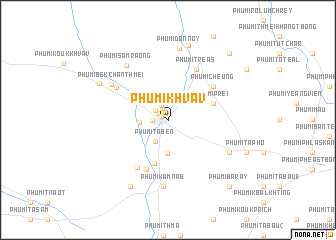 map of Phumĭ Khvav