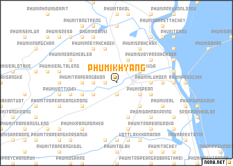 map of Phumĭ Khyang