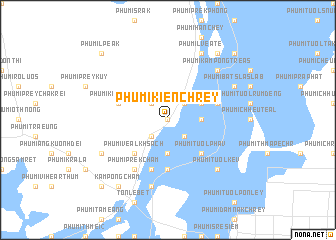 map of Phumĭ Kiĕn Chrey