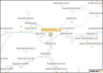 map of Phumĭ Kilo