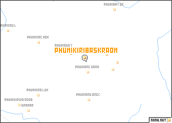 map of Phumĭ Kiribăs kraôm