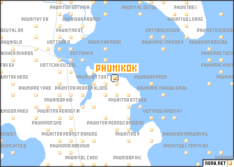 map of Phumĭ Kôk