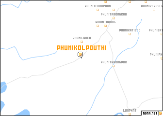 map of Phumĭ Kól Poŭthĭ