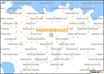 map of Phumĭ Kŏng Kdiĕm