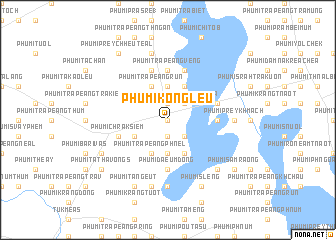 map of Phumĭ Kŏng Leu