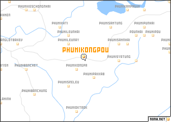 map of Phumĭ Kóng Poŭ