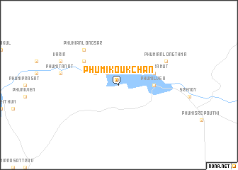 map of Phumĭ Koŭk Chăn