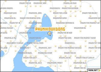 map of Phumĭ Koŭk Dong