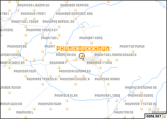 map of Phumĭ Koŭk Khmŭm